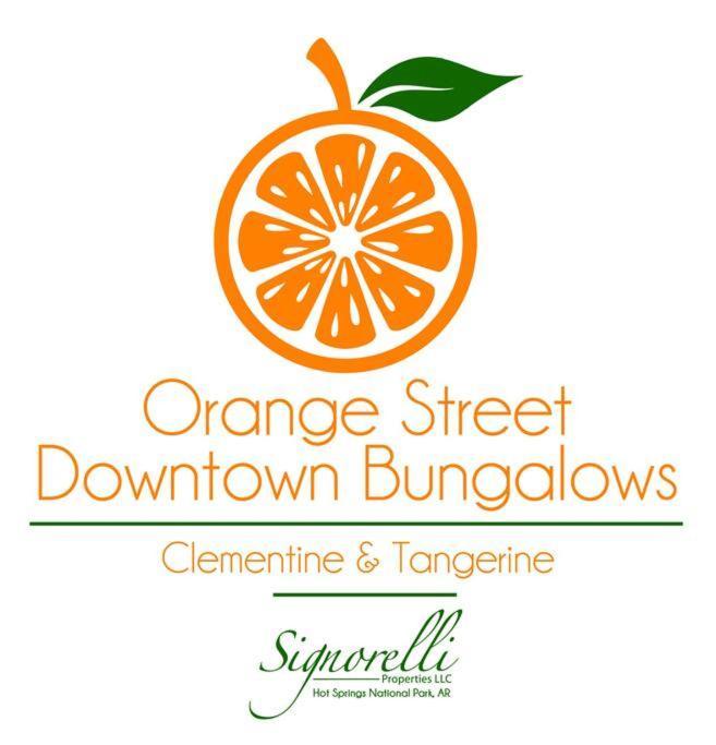 Clementine Bungalow Downtown Hot Springs Villa Exterior foto